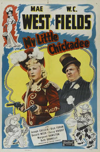 My Little Chickadee Movie Poster Print featuring classic characters.
