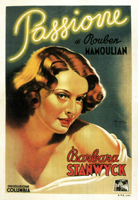 Golden Boy Movie Poster Print showcasing classic film art