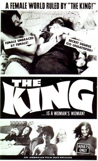 The King Movie Poster Print showcasing cinematic artwork.