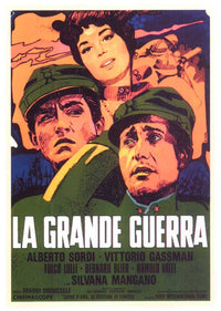 The Great War Movie Poster Print showcasing dramatic imagery.