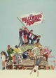The Hollywood Knights Movie Poster Print featuring vibrant colors and classic imagery.