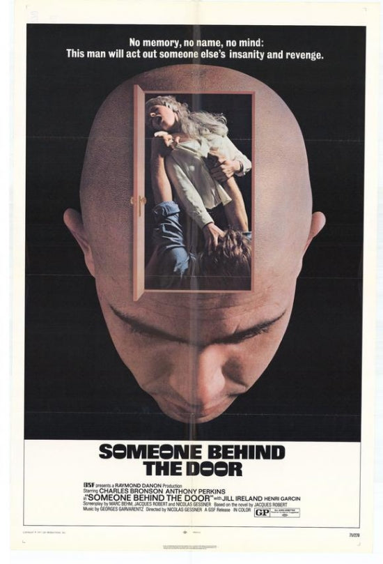 Someone Behind the Door Movie Poster Print showcasing cinematic suspense.