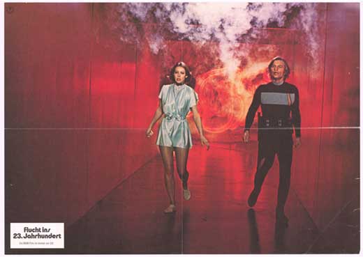 Logan's Run Movie Poster Print showcasing classic sci-fi artwork.