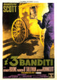 The Tall T Movie Poster Print featuring iconic film imagery.