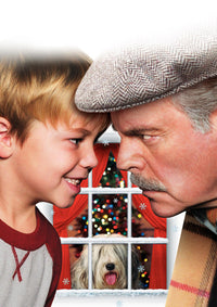 Dennis the Menace Christmas Movie Poster Print featuring festive artwork.