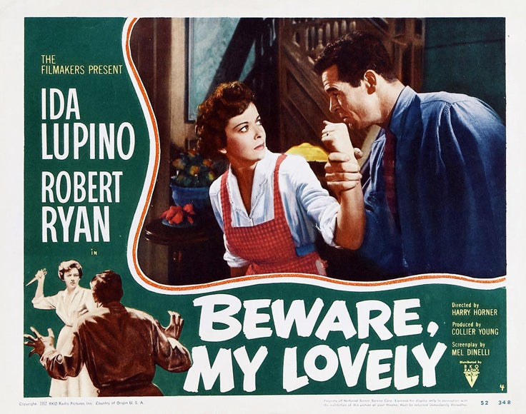 Beware, My Lovely Movie Poster Print showcasing suspenseful cinematic art.