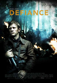 Defiance Movie Poster Print showcasing the film's dramatic artwork.