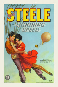 Lightning Speed Movie Poster Print showcasing thrilling action.