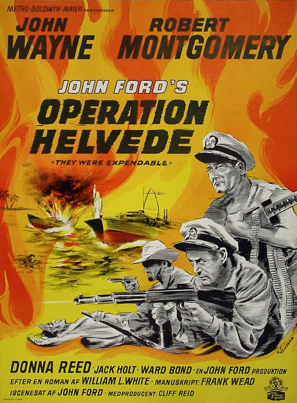 They Were Expendable Movie Poster Print showcasing classic film imagery.