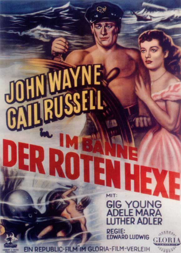 Wake of the Red Witch Movie Poster Print showcasing classic cinema.