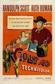 Colt .45 Movie Poster Print showcasing classic cinema.
