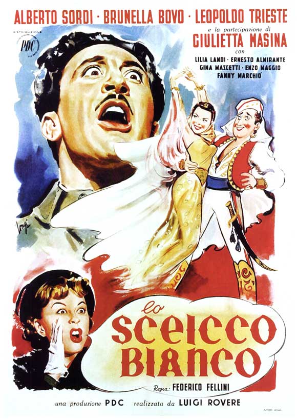 The White Sheik Movie Poster Print featuring classic cinema art.