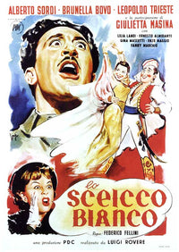 The White Sheik Movie Poster Print featuring classic cinema art.