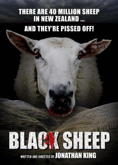 Black Sheep Movie Poster Print featuring vibrant colors and iconic imagery.