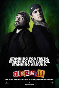 Clerks II Movie Poster Print featuring iconic film art