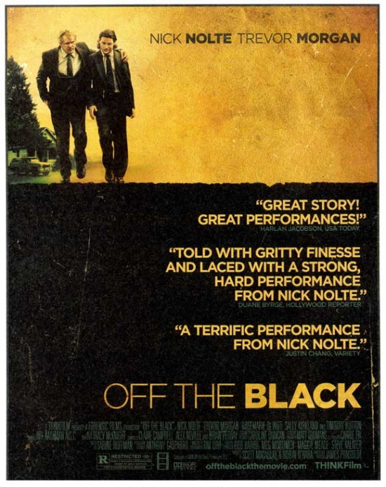 Off the Black Movie Poster Print showcasing cinematic art.