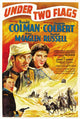Under Two Flags Movie Poster Print showcasing classic film art.