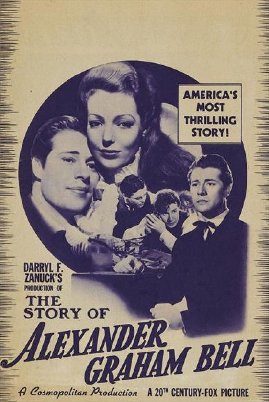 The Story of Alexander Graham Bell Movie Poster Print