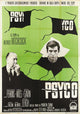 Psycho Movie Poster Print featuring classic horror imagery.