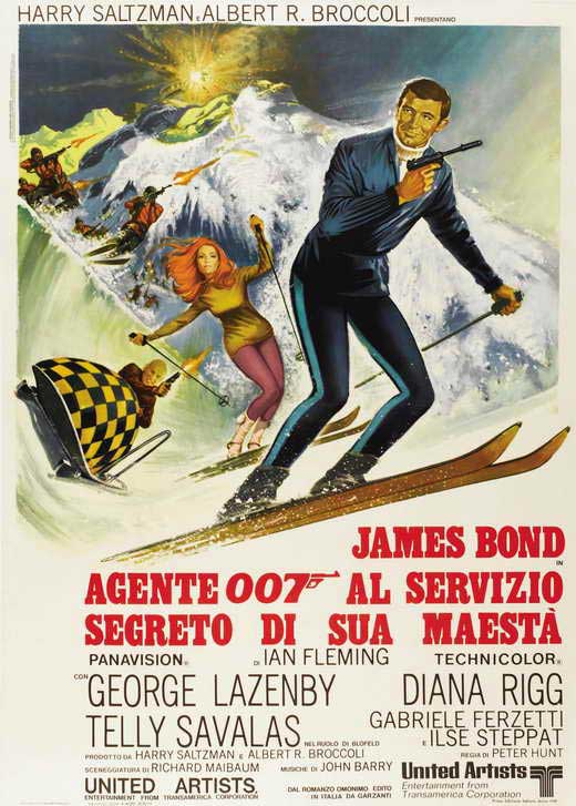 On Her Majesty's Secret Service Movie Poster Print