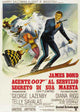 On Her Majesty's Secret Service Movie Poster Print