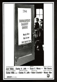 Broadway Danny Rose Movie Poster Print featuring classic film artwork.
