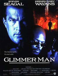 The Glimmer Man Movie Poster Print featuring vibrant imagery and action design.