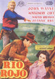 Red River Movie Poster Print featuring classic film artwork.
