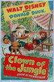 Clown of the Jungle Movie Poster Print featuring vibrant colors