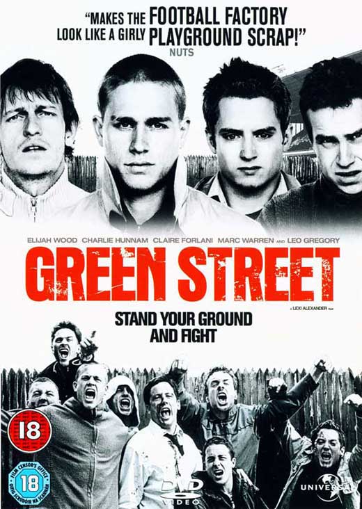 Green Street Hooligans Movie Poster Print showcasing football culture.