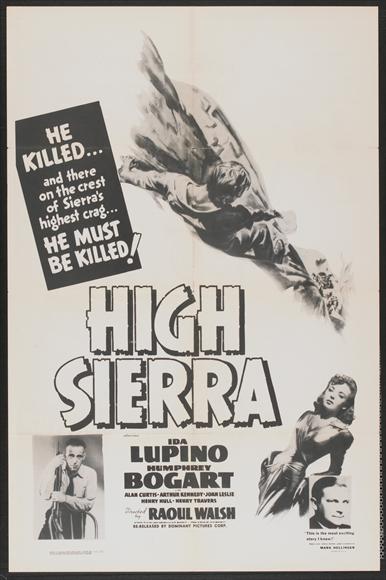 High Sierra Movie Poster Print featuring iconic film imagery.