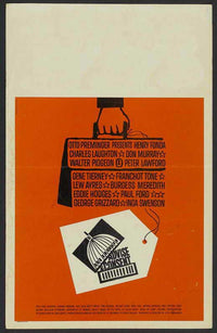 Advise and Consent Movie Poster Print showcasing classic cinema art.