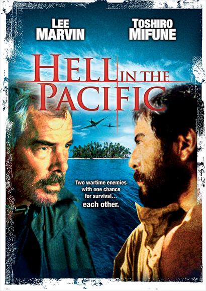 Hell in the Pacific Movie Poster Print capturing dramatic film atmosphere.