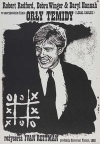 Legal Eagles Movie Poster Print featuring courtroom drama.