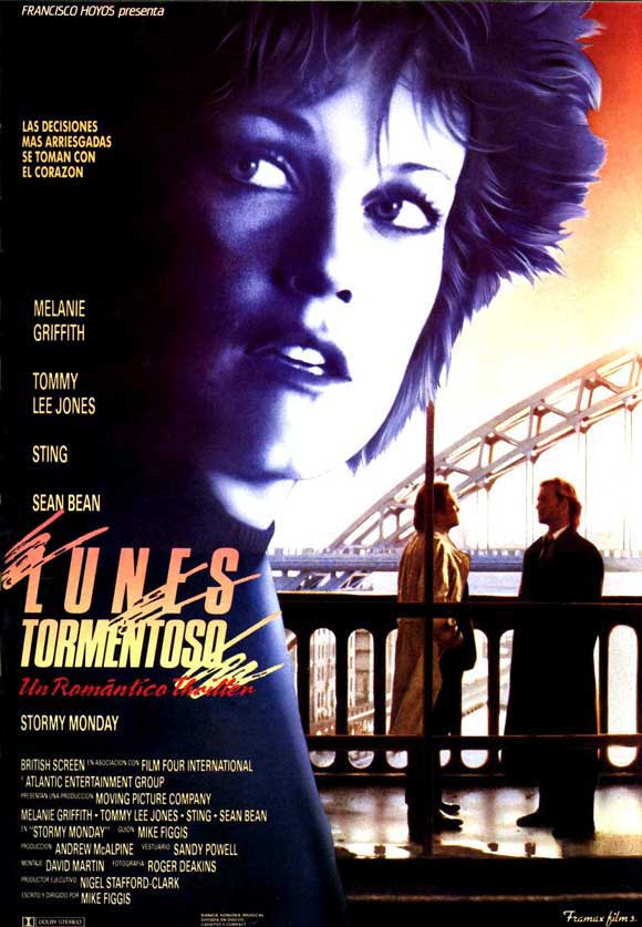 Stormy Monday Movie Poster Print showcasing dramatic artwork.