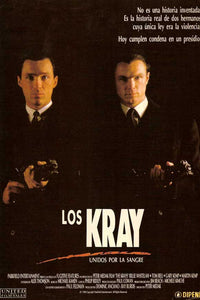 The Krays Movie Poster Print featuring the infamous Kray twins.