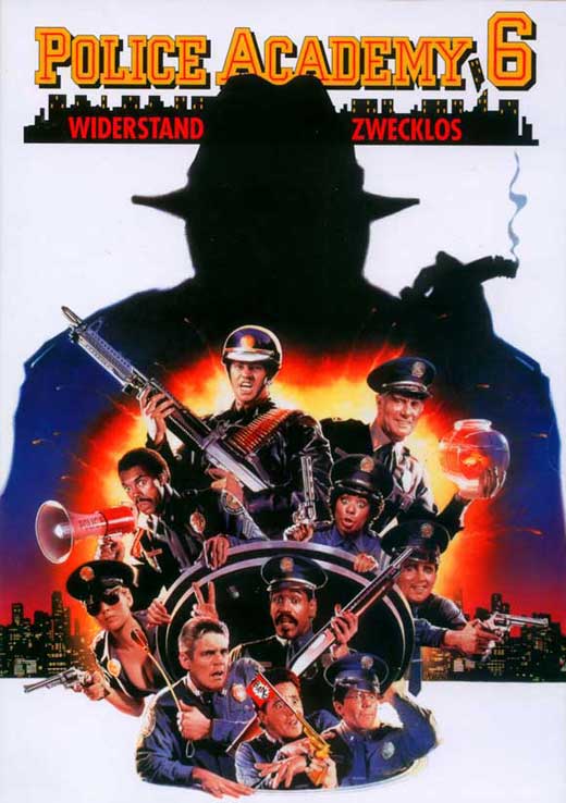 Police Academy 6: City Under Siege Movie Poster Print