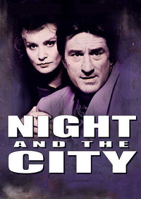 Night and the City movie poster print featuring iconic film imagery.