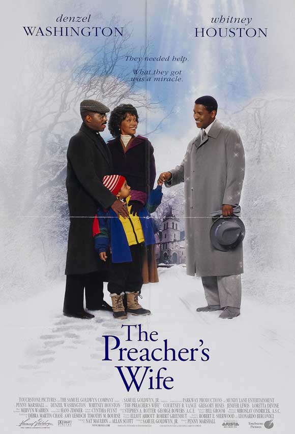 The Preacher's Wife Movie Poster Print - a charming film poster for home decor.