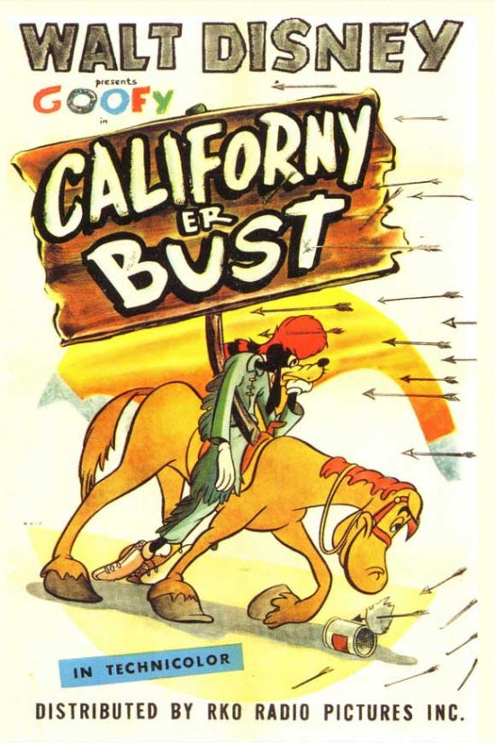 Californy er Bust Movie Poster Print showcasing vibrant cinematic art.