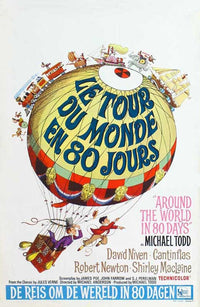 Around the World in 80 Days Movie Poster Print - 27x40