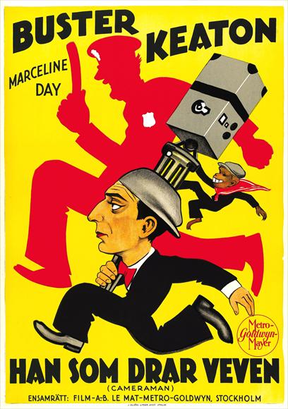 The Cameraman Movie Poster Print - Classic Film Art