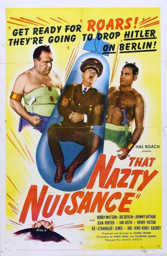 Nazty Nuisance Movie Poster Print featuring unique design.
