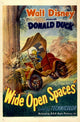 Wide Open Spaces movie poster print showcasing vast landscapes.