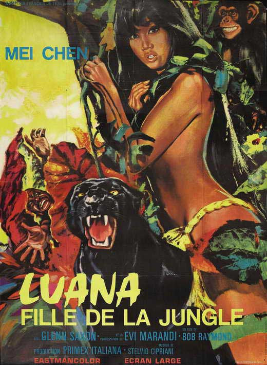 Luana, the Girl Tarzan Movie Poster Print (11 x 17)