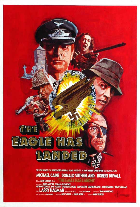 The Eagle Has Landed Movie Poster Print 27x40
