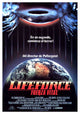 Lifeforce Movie Poster Print featuring dramatic sci-fi artwork.