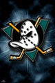 The Mighty Ducks Movie Poster Print featuring the iconic hockey team.
