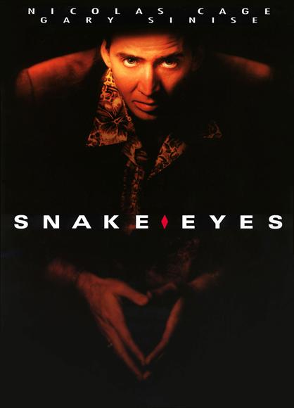 Snake Eyes Movie Poster Print showcasing the iconic character in action.