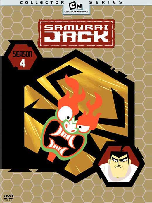 Samurai Jack Movie Poster Print showcasing iconic animation art.